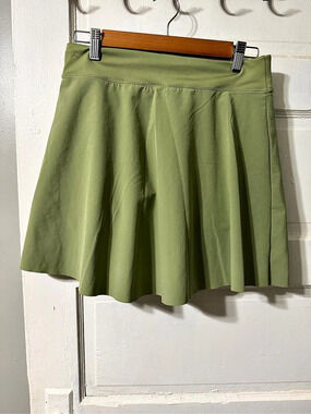 Nike NikeCourt Dri-FIT Victory Flouncy Skirt Green Medium